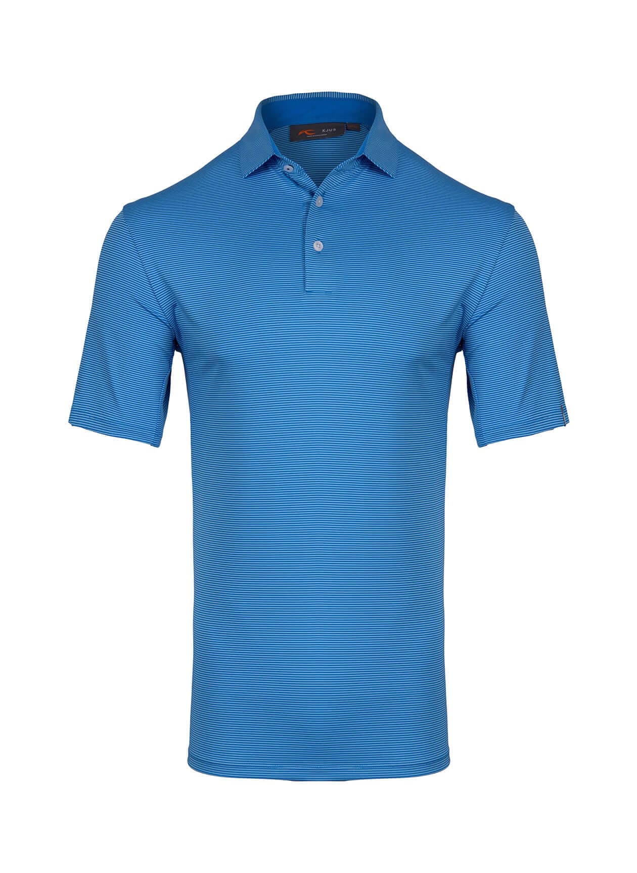 Kjus Men's Soren Stripe Polo Short Sleeve - S26 - Brown 3XL