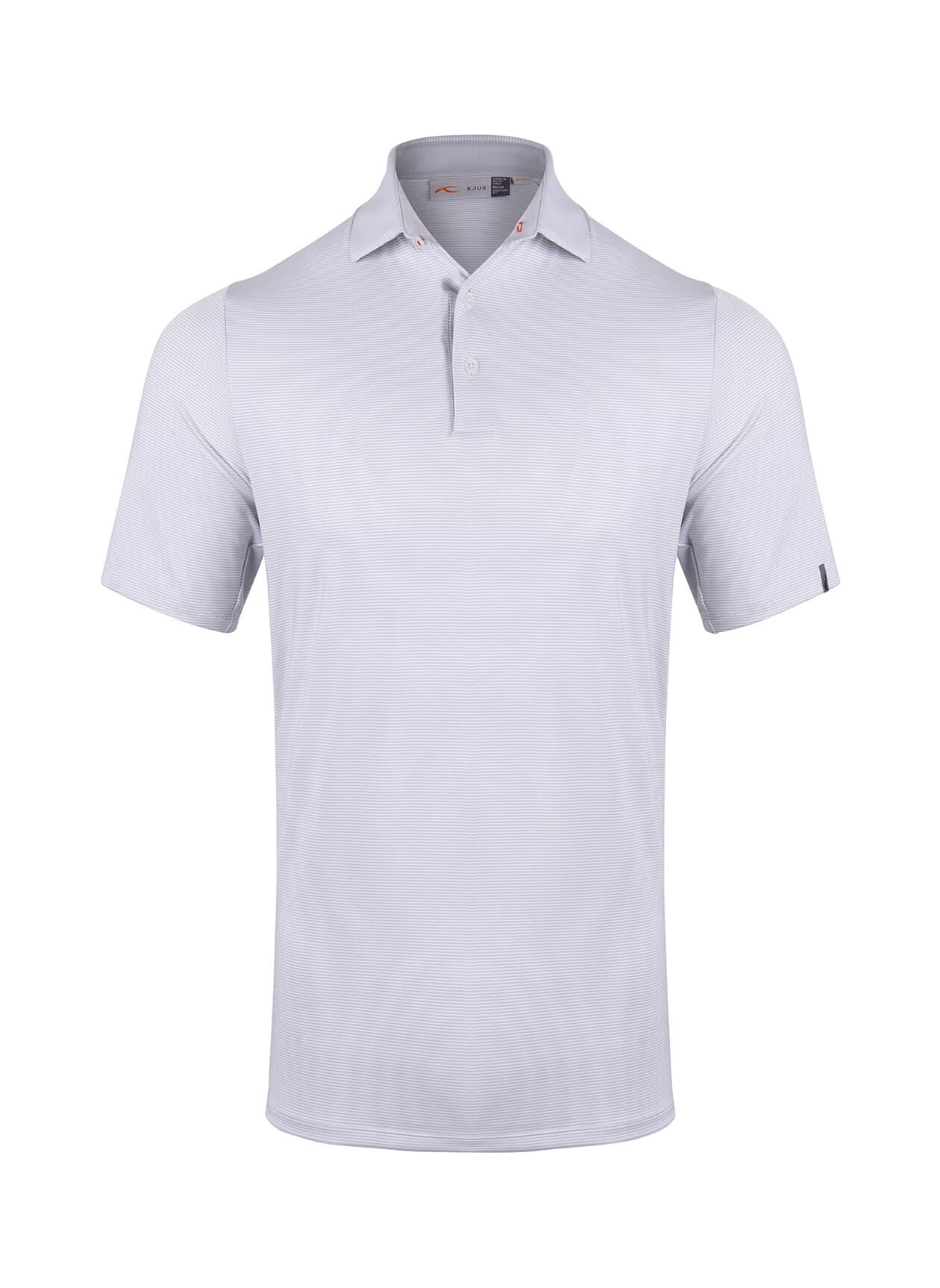 Kjus Men's Soren Stripe Polo Short Sleeve - S26 - Dark Grey 3XL