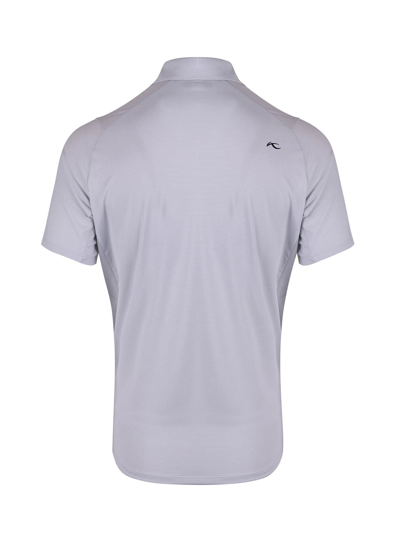 Kjus Men's Soren Stripe Polo Short Sleeve - S26 - Dark Grey 3XL