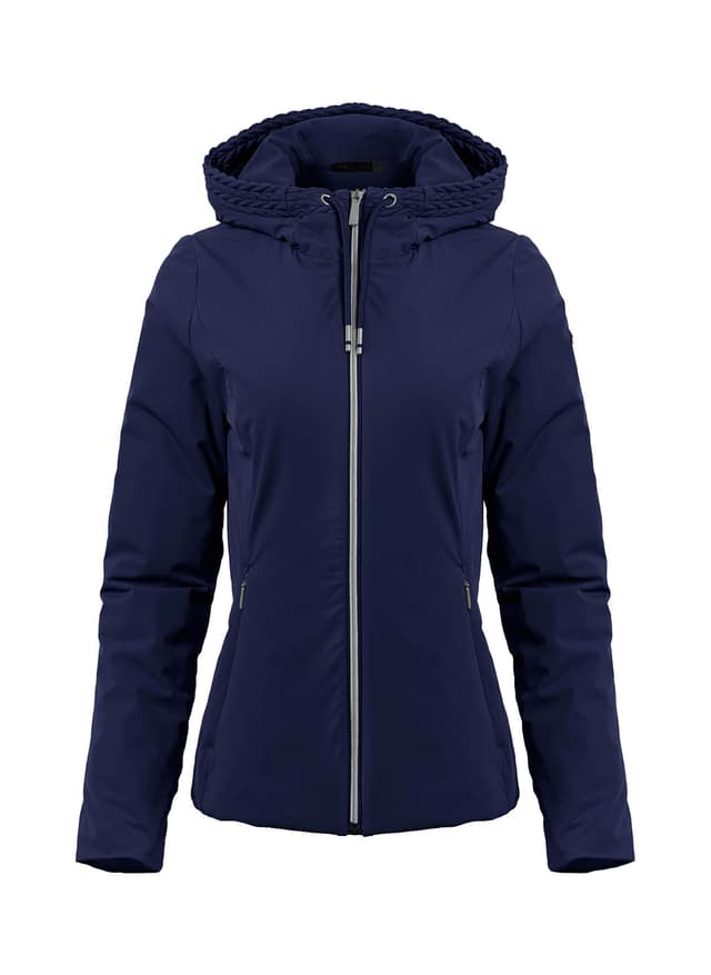 Kjus Women's Elevation Hood Jacket - S26 - Navy LG