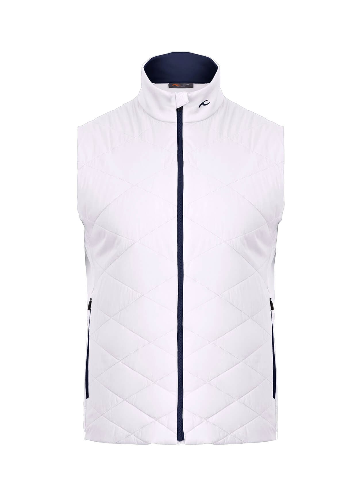 Kjus Men's Release Diamond Vest - S26 - White LG