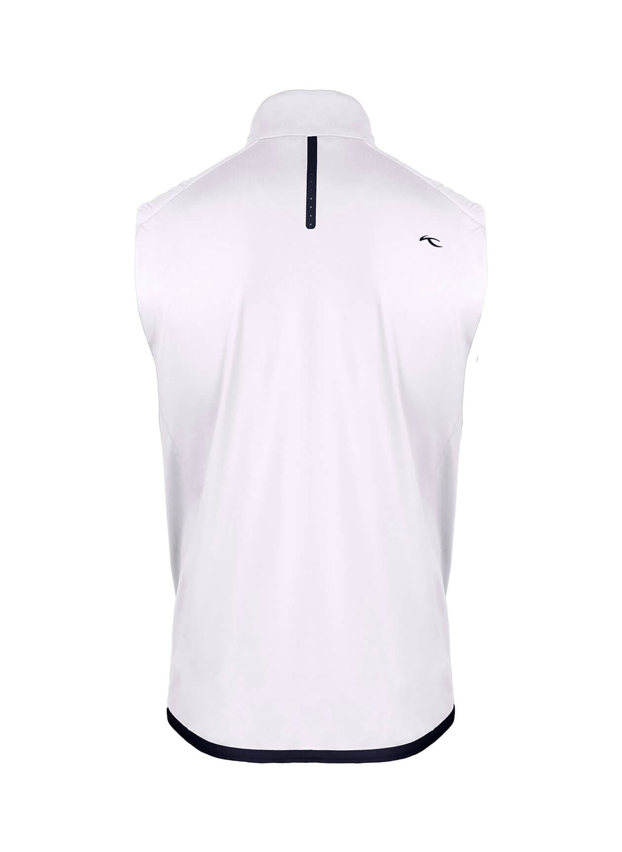 Kjus Men's Release Diamond Vest - S26 - White LG