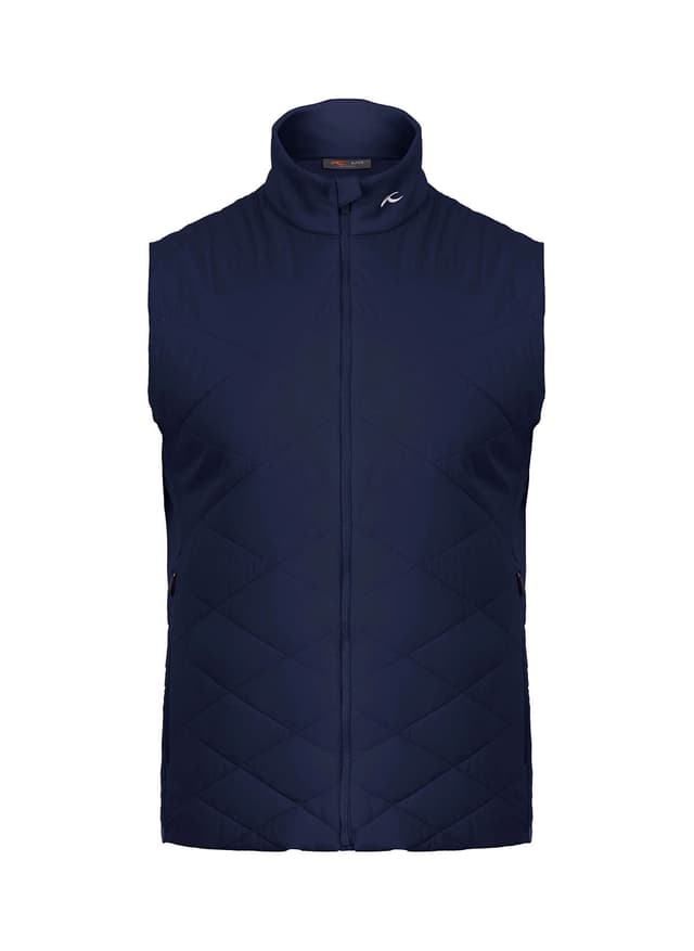 Kjus Men's Release Diamond Vest - S26 - Navy LG