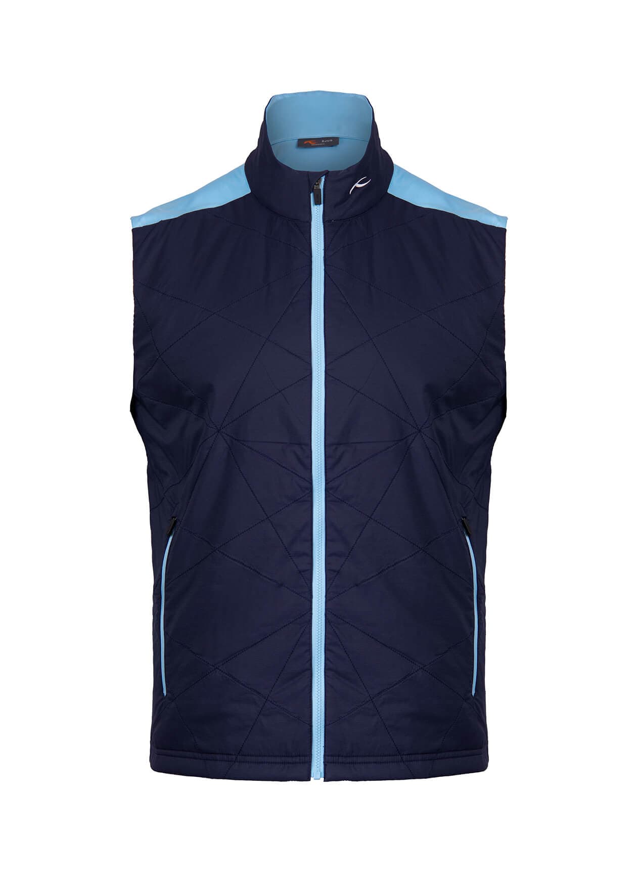 Kjus Men's Retention Vest - S26 - Poolside / Atlanta Blue (K0104504) 3XL