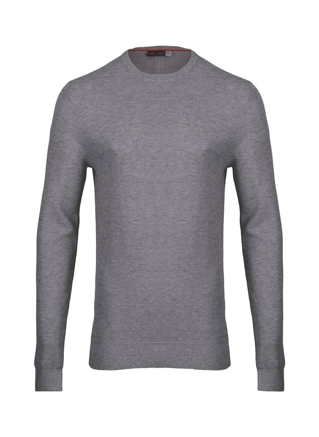 Kjus Men's Crew Neck Sweater - S26 - Light Grey 3XL