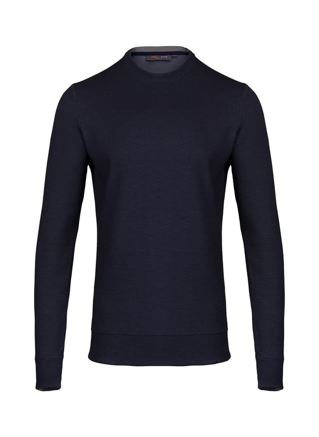 Kjus Men's Essentials Crew Neck - S26 - Blue 3XL