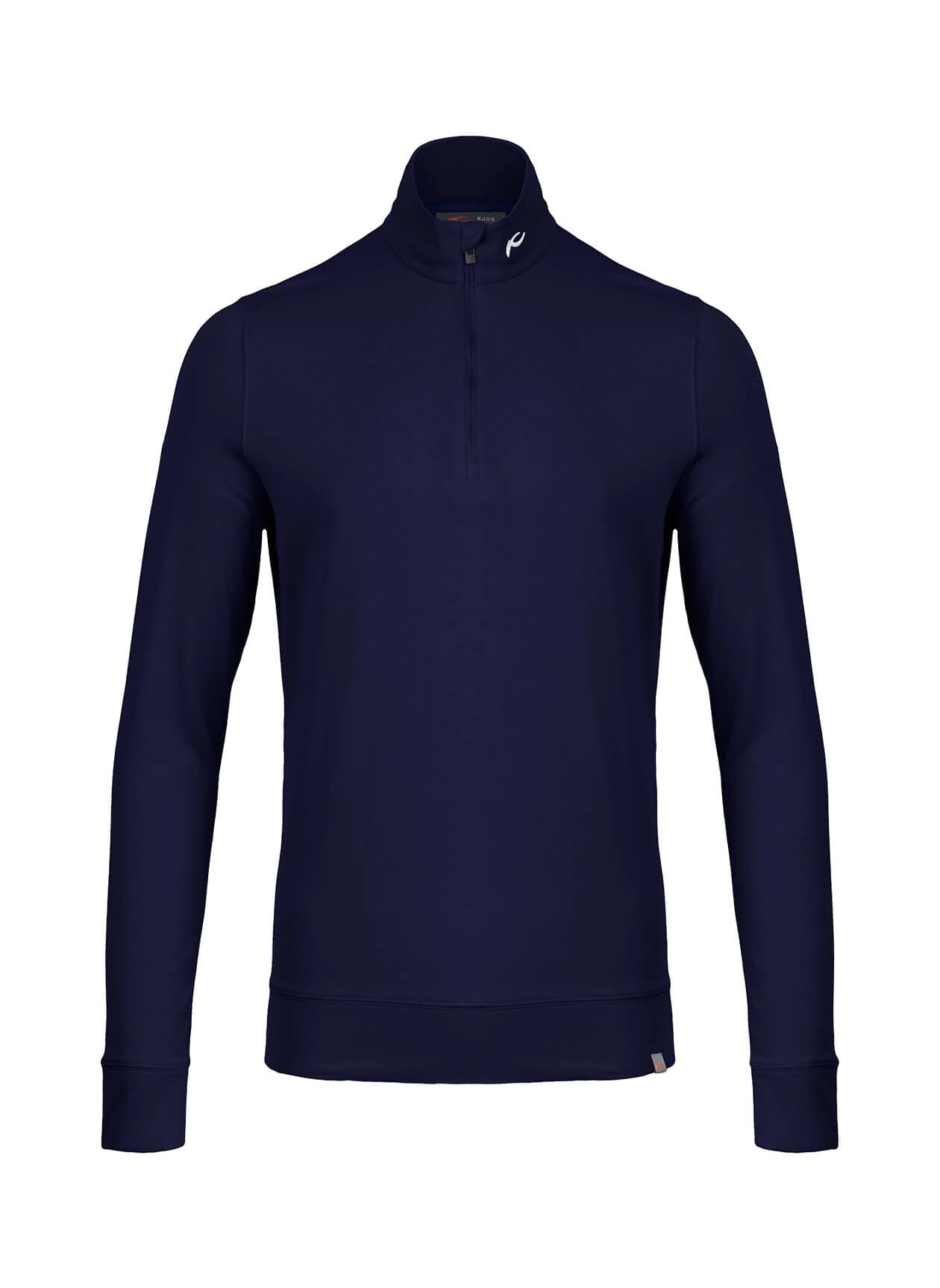 Kjus Men's Hollow Pima Half-Zip - S26 - Navy 3XL