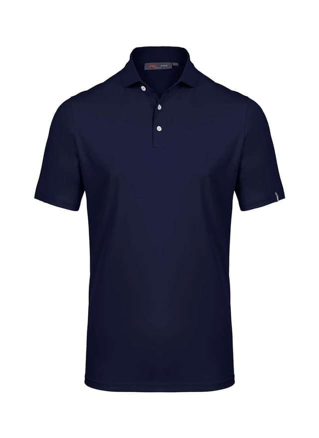 Kjus Men's Cool Point Polo Short Sleeve - S26 - Navy 3XL