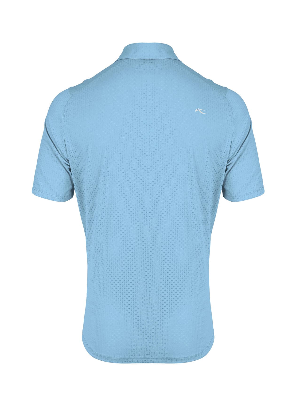 Kjus Men's Savin Structure Polo Short Sleeve - S26 - Poolside (K0106905) 3XL