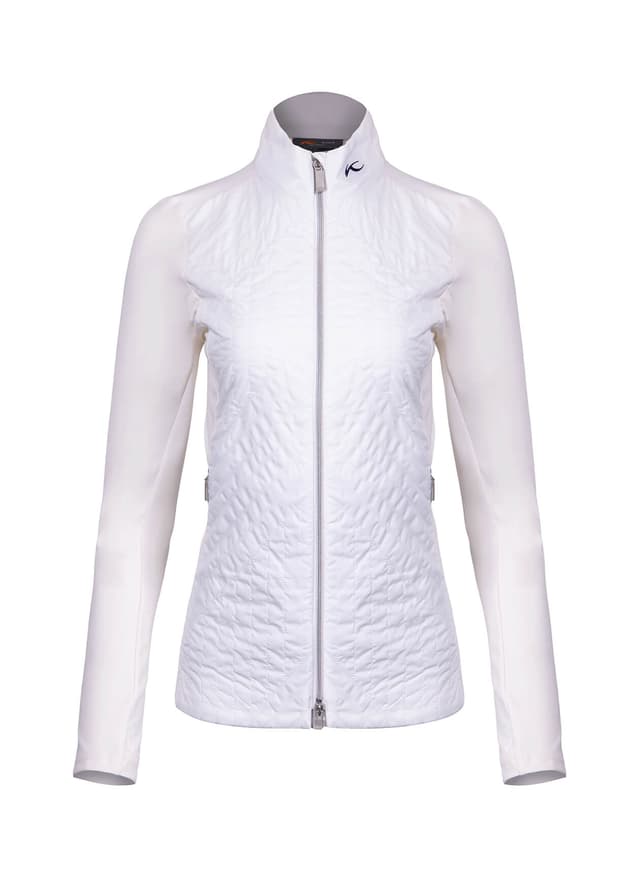 Kjus Women's Retention Jacket - S26 - White LG
