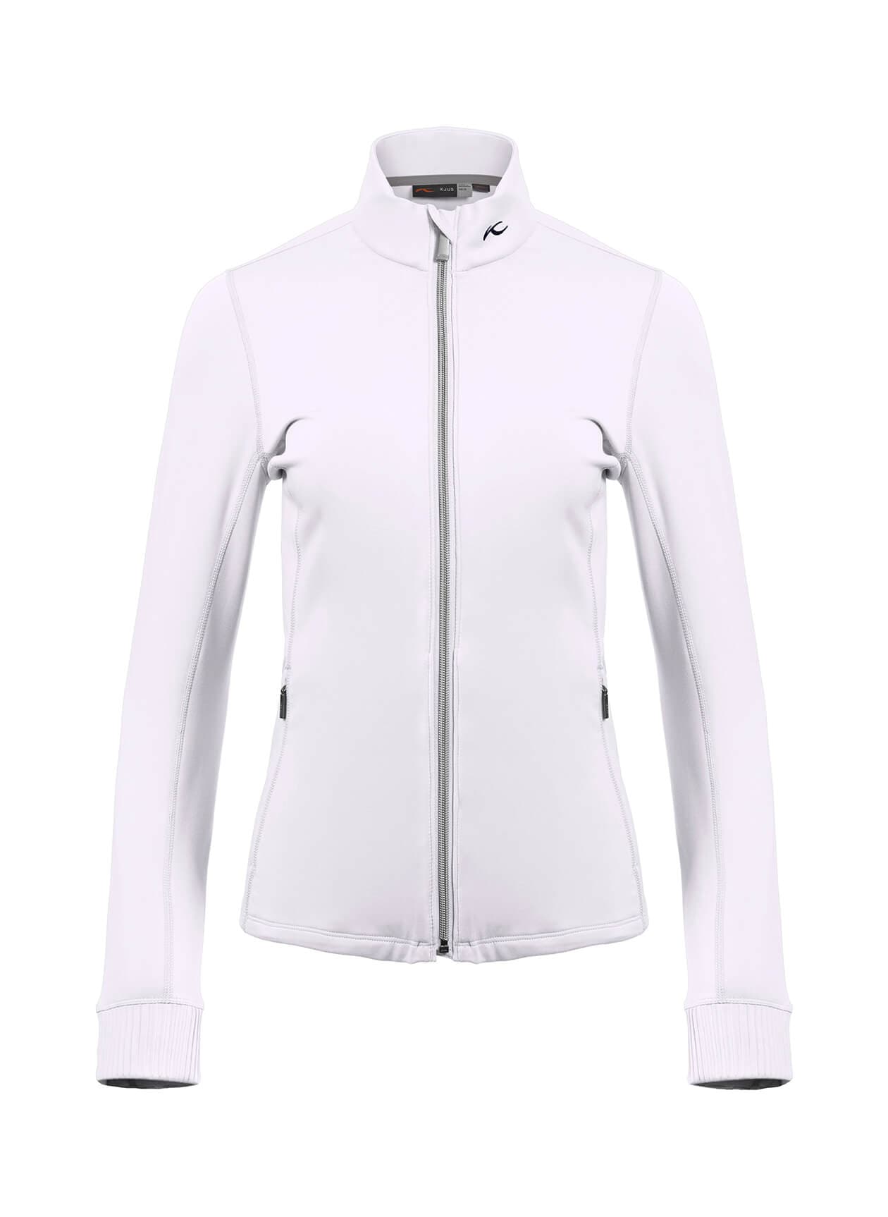 Kjus Women's Birdie Midlayer Jacket - S26 - White LG