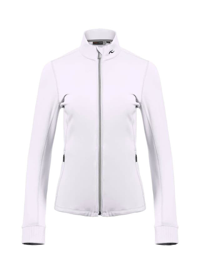 Kjus Women's Birdie Midlayer Jacket - S26 - White LG