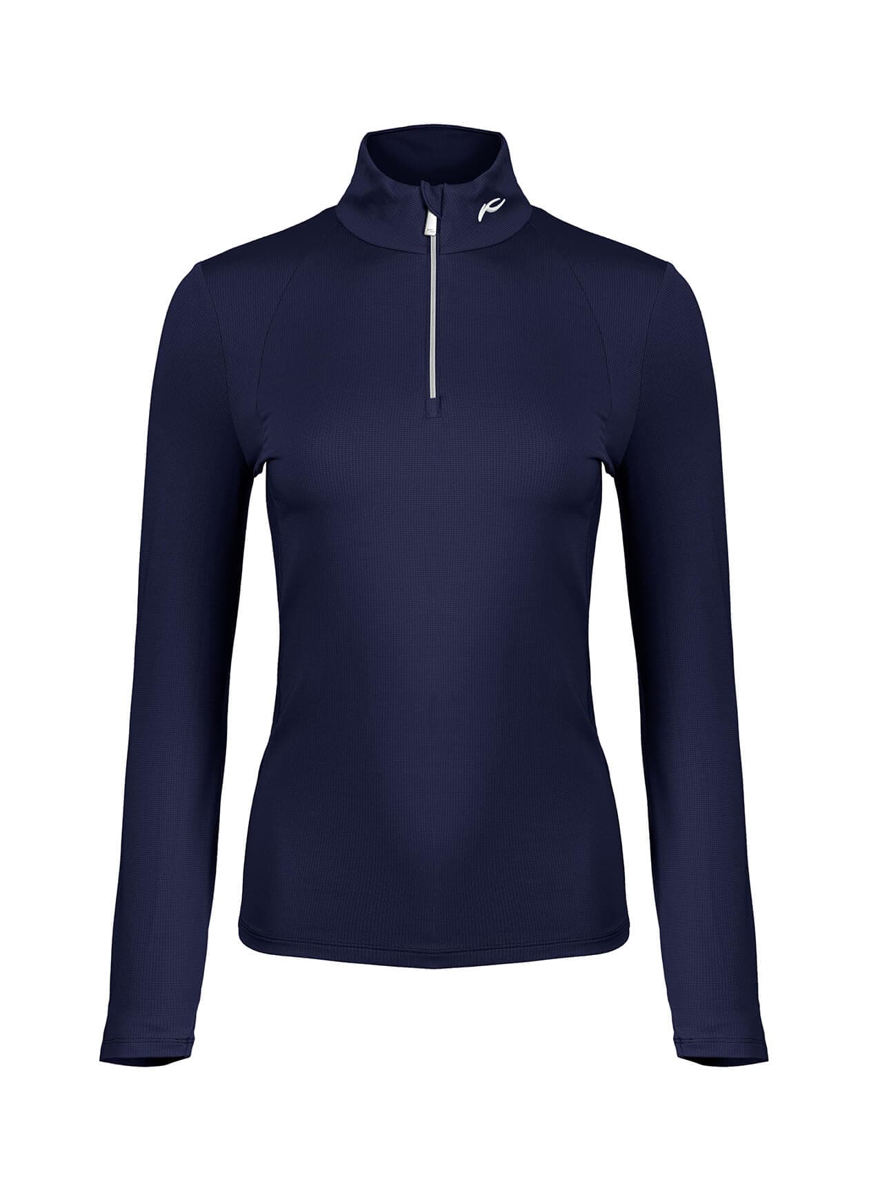 Kjus Women's Collagen Midlayer Half-Zip - S26 - Navy LG