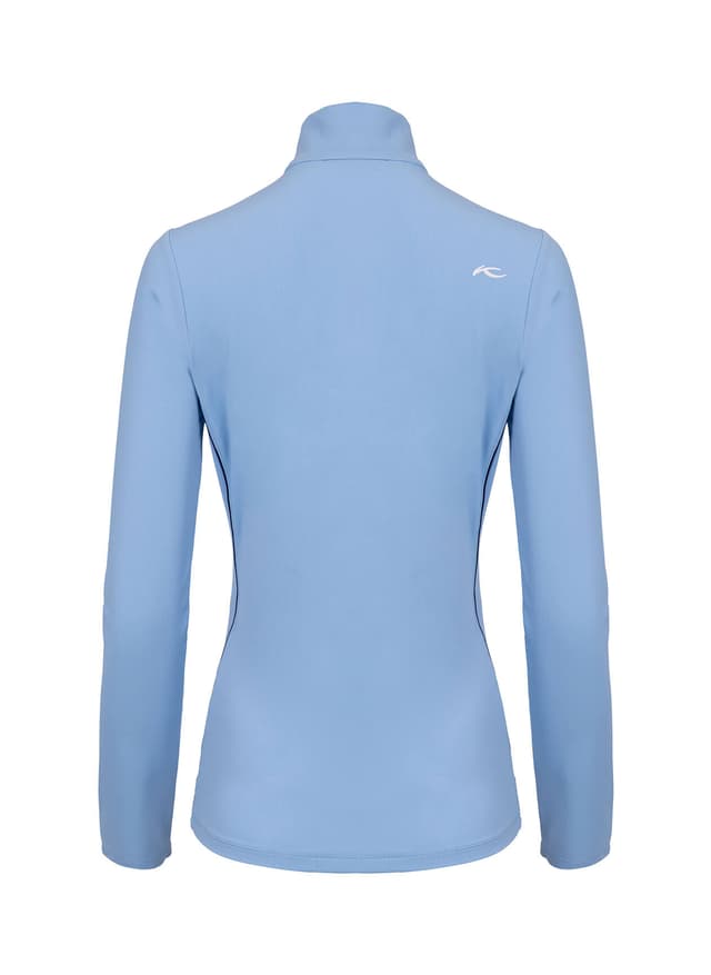 Kjus Women's Shift Midlayer Half-Zip - Blue LG