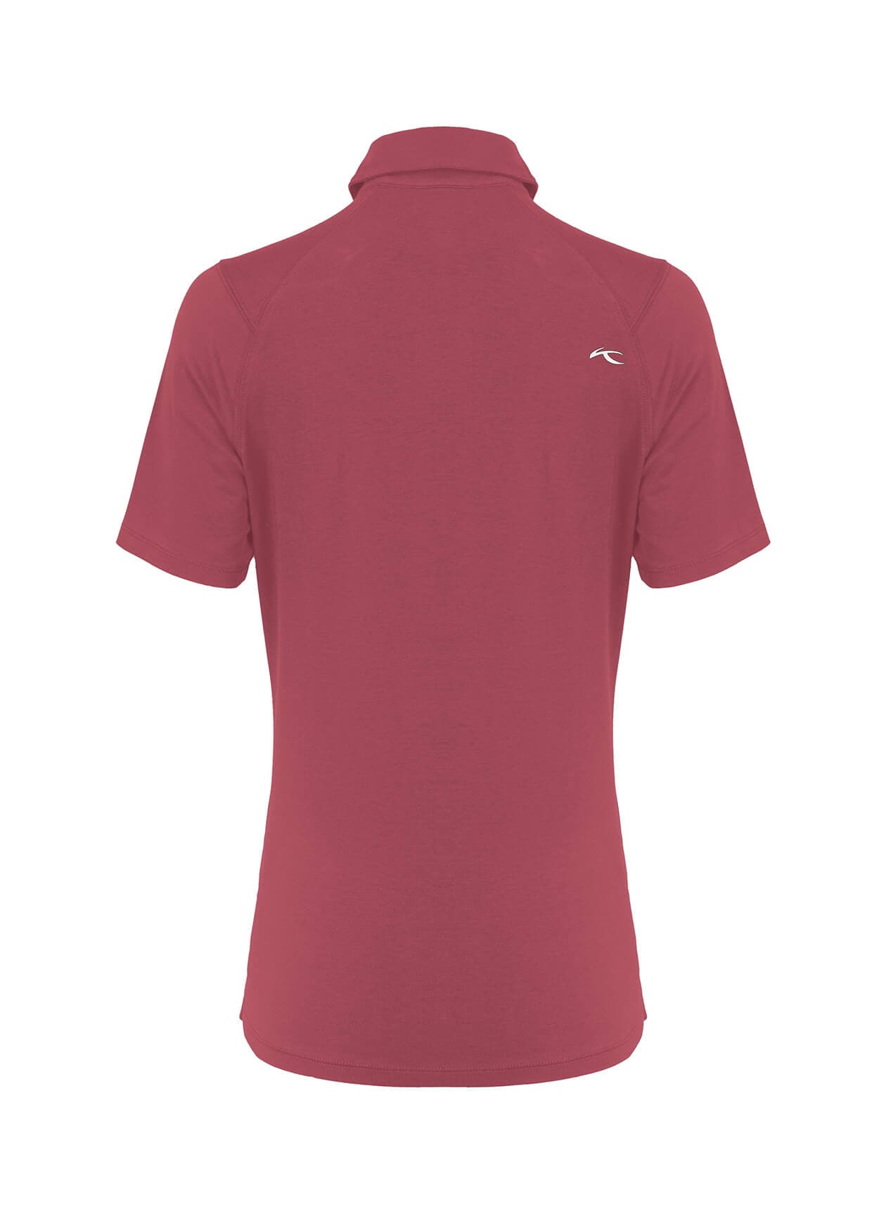 Kjus Women's Hollow Pima Polo Short Sleeve - S26 - Red LG