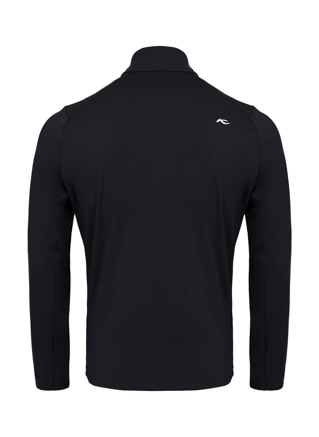 Kjus Men's Holden Midlayer Half-Zip - Black 3XL