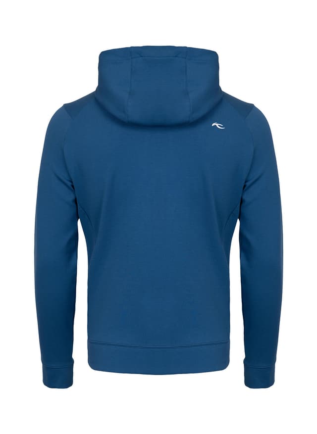 Kjus Men's Hollow Pima Hoodie - Blue 3XL