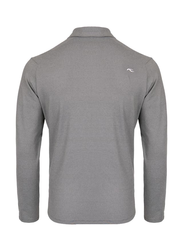 Kjus Men's Scot Warm Long Sleeve Polo - Green 3XL