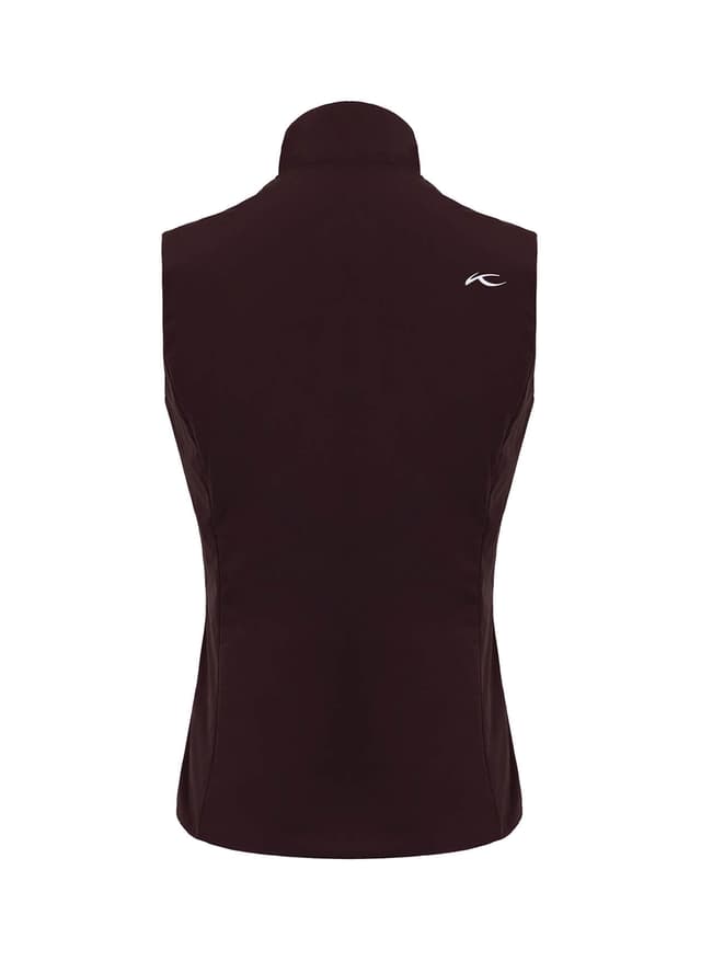 Kjus Women's Rounds Vest - Brown LG