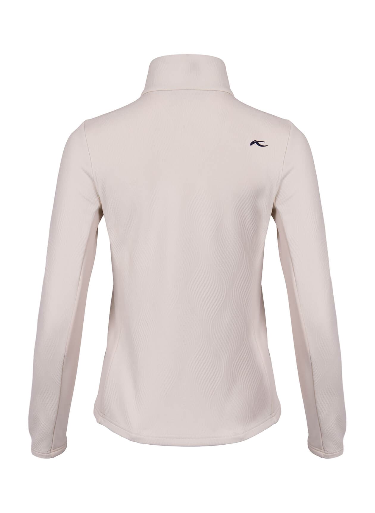 Kjus Women's Neila Midlayer Half-Zip - White LG