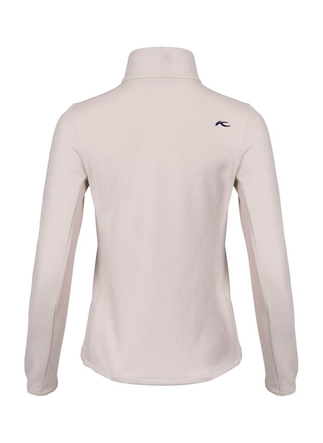 Kjus Women's Neila Midlayer Half-Zip - White LG