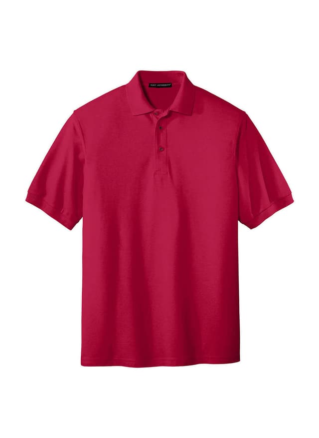 Port Authority Men's Silk Touch Polo - Red 3XL