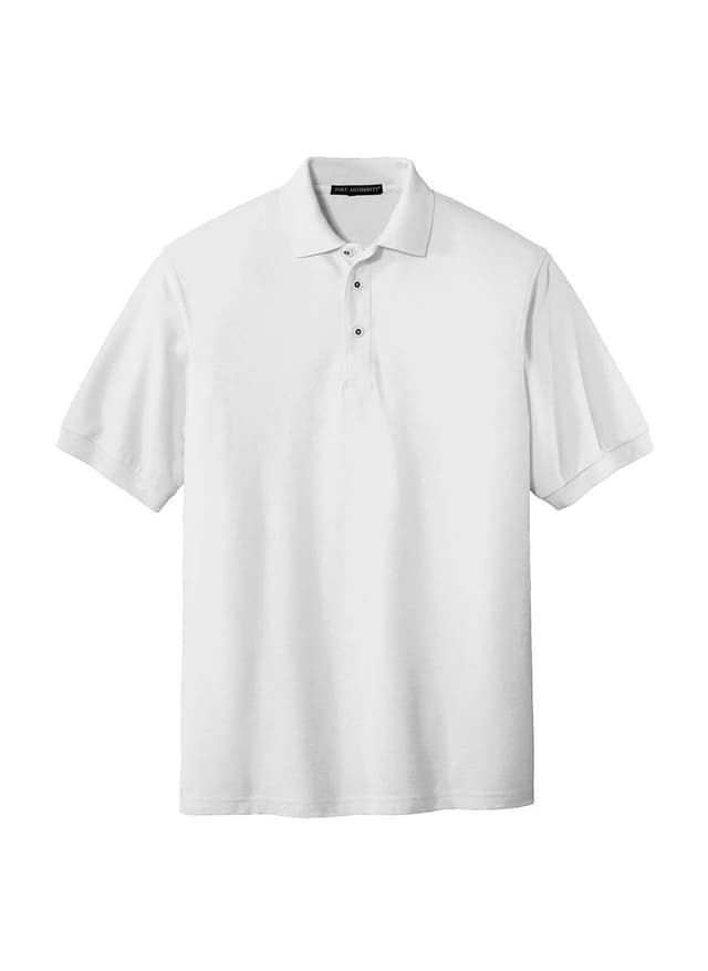 Port Authority Men's Silk Touch Polo - White 3XL