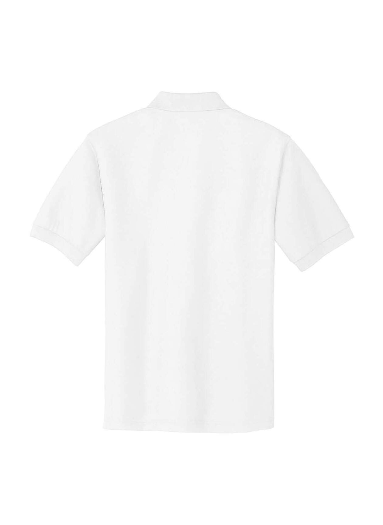 Port Authority Men's Silk Touch Polo - White 3XL
