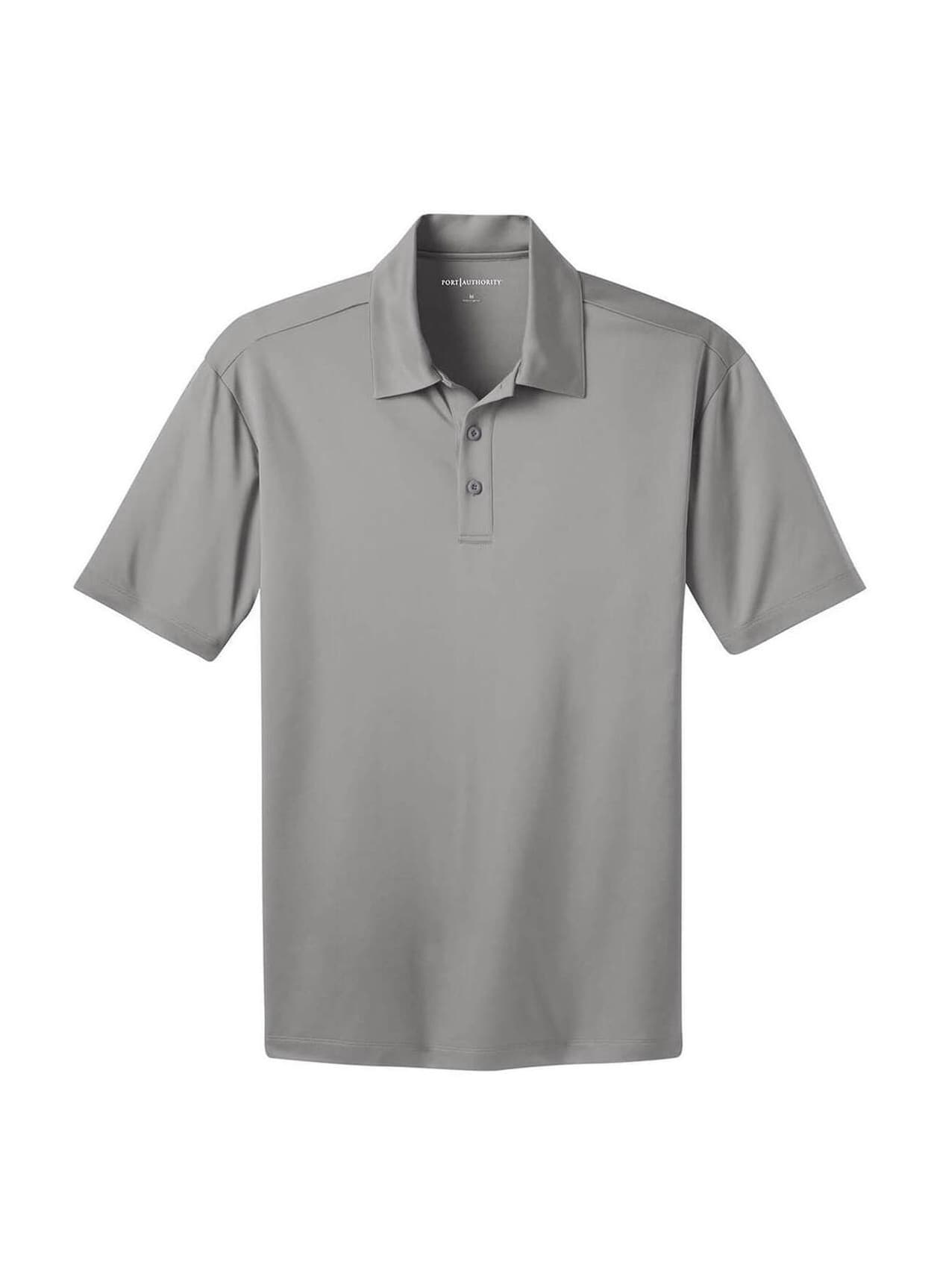 Port Authority Men's Silk Touch Performance Polo - Light Grey 3XL