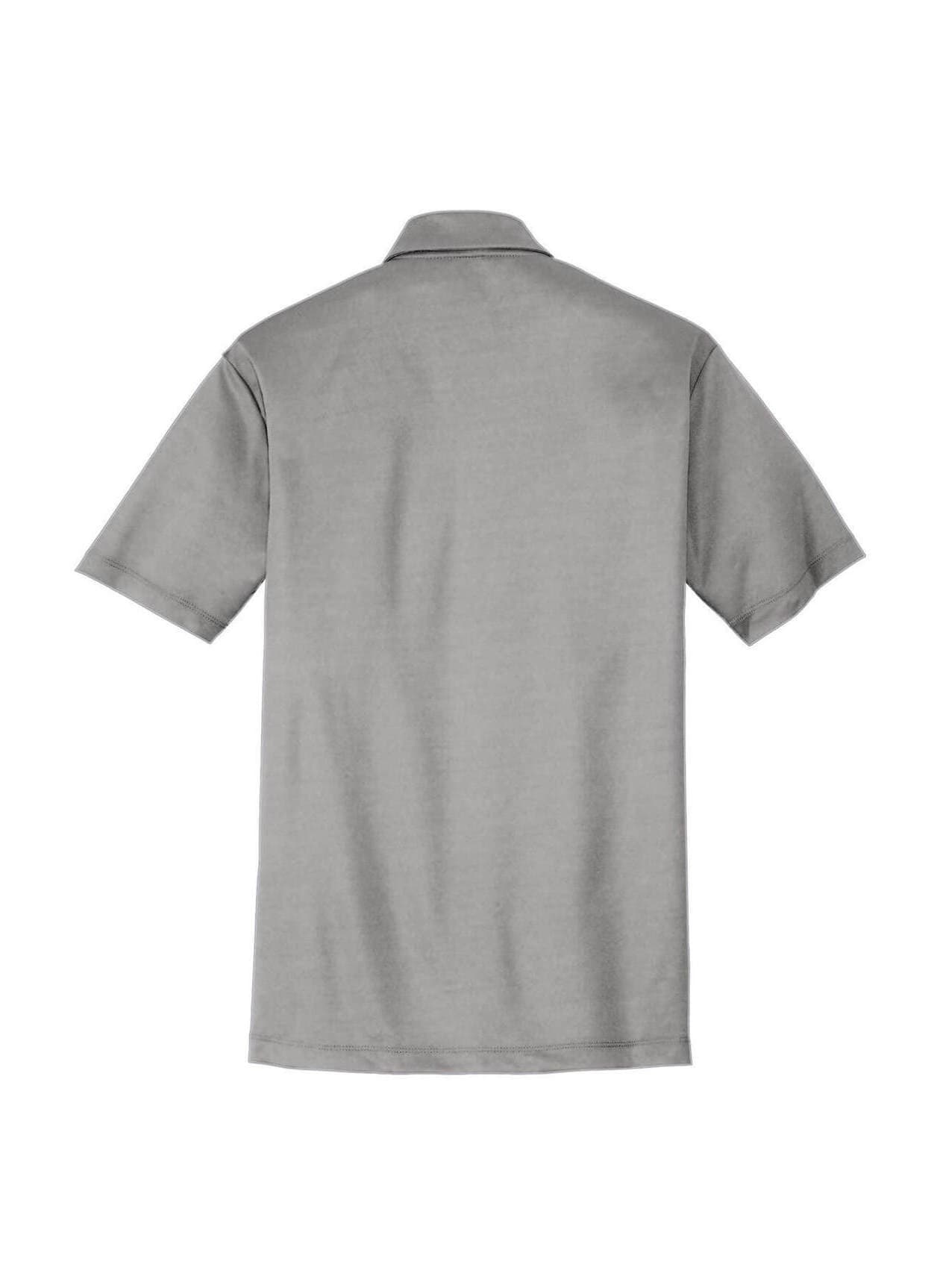 Port Authority Men's Silk Touch Performance Polo - Light Grey 3XL