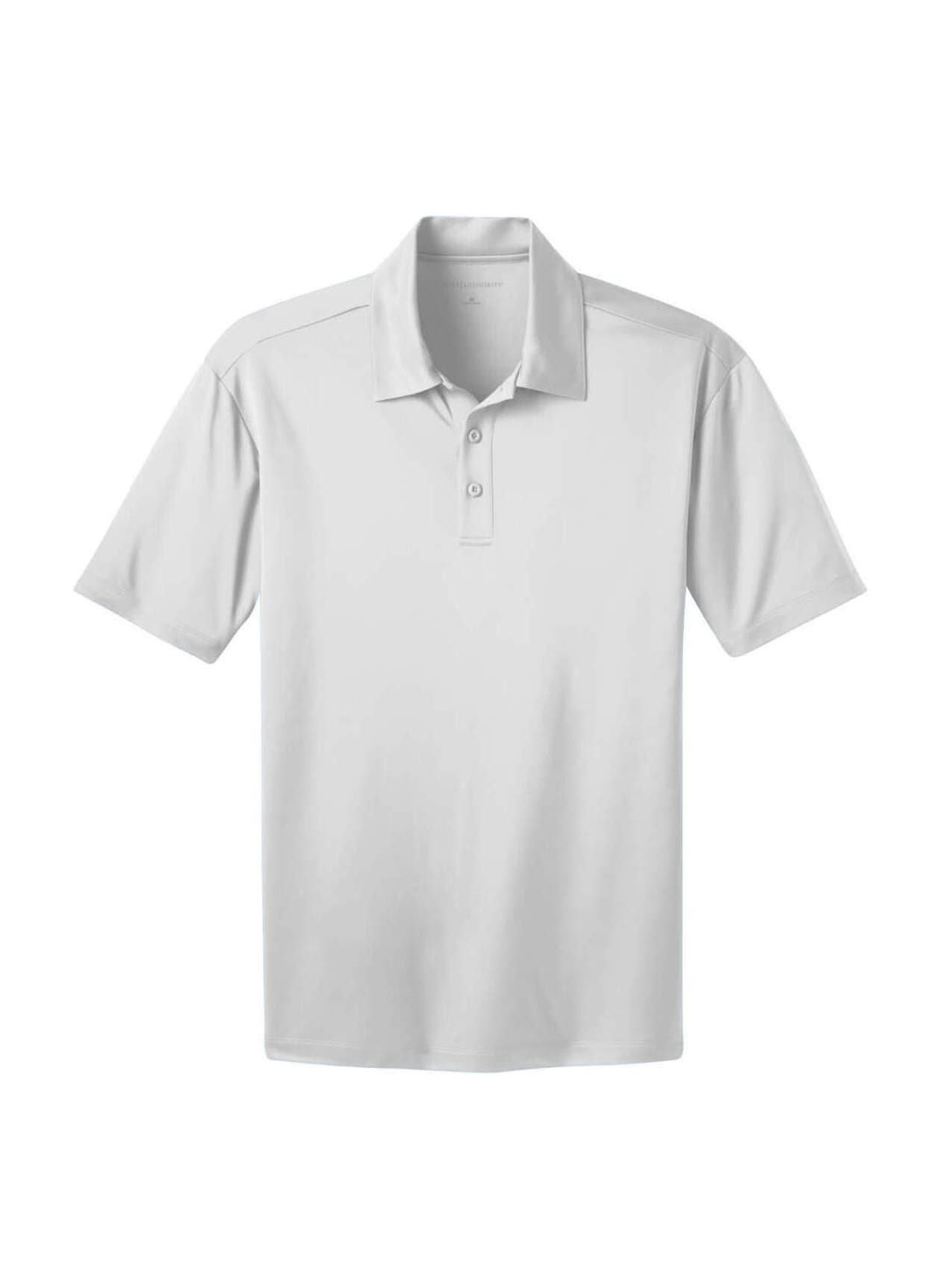 Port Authority Men's Silk Touch Performance Polo - White 3XL