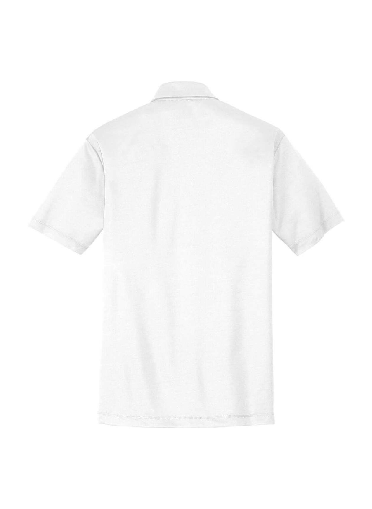 Port Authority Men's Silk Touch Performance Polo - White 3XL