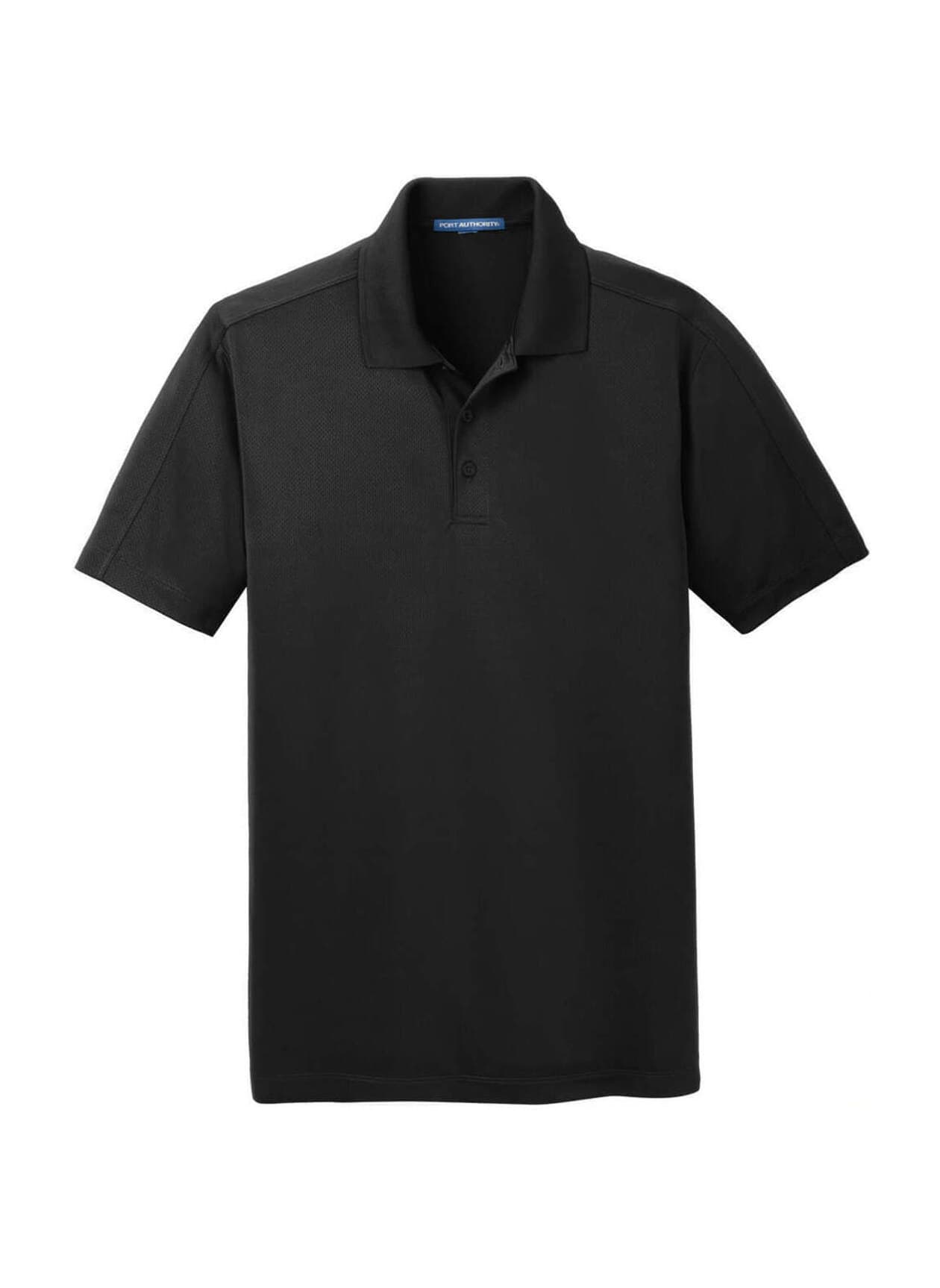 Port Authority Men's Diamond Jacquard Polo - Black 3XL
