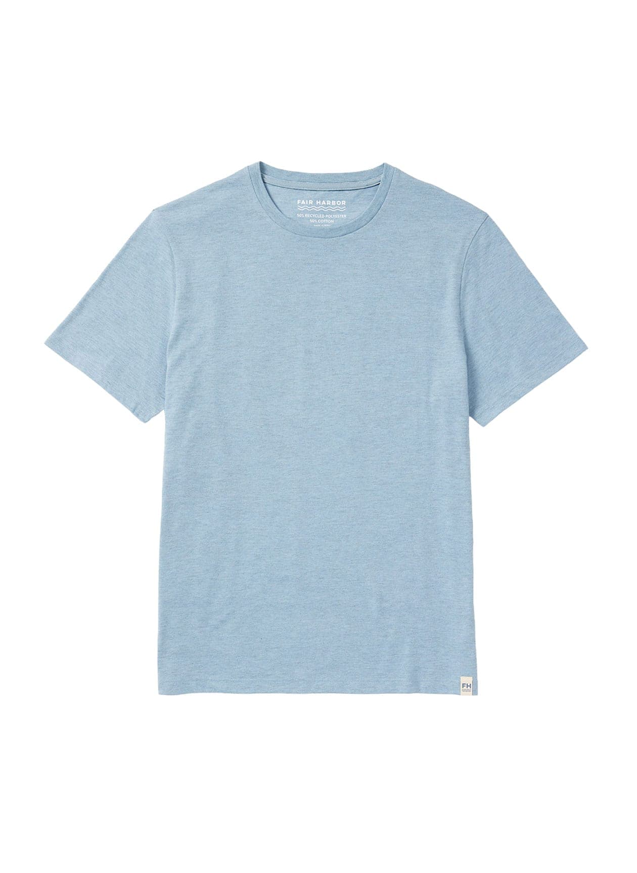 Fair Harbor Men's Kismet Tee - Faded Denim LG