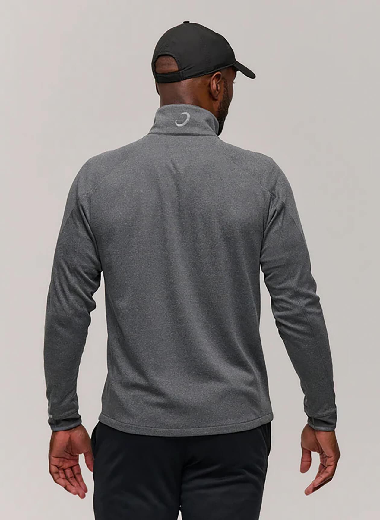 Zero Restriction Men's Z425 Quarter-Zip - Dark Grey 3XL