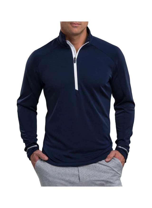 Zero Restriction Men's Z425 Quarter-Zip - Navy 3XL