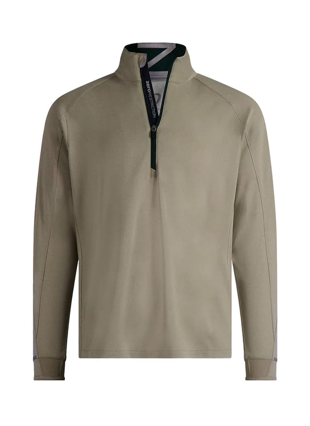 Zero Restriction Men's Z425 Quarter-Zip - Brown 3XL