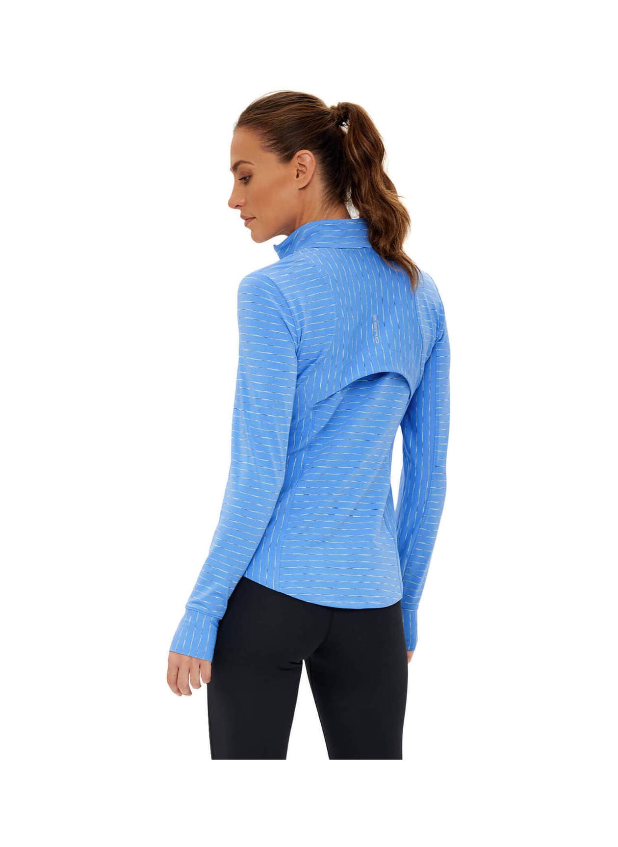 Zero Restriction Women's Renae Quarter-Zip Mock Neck - Mariner LG