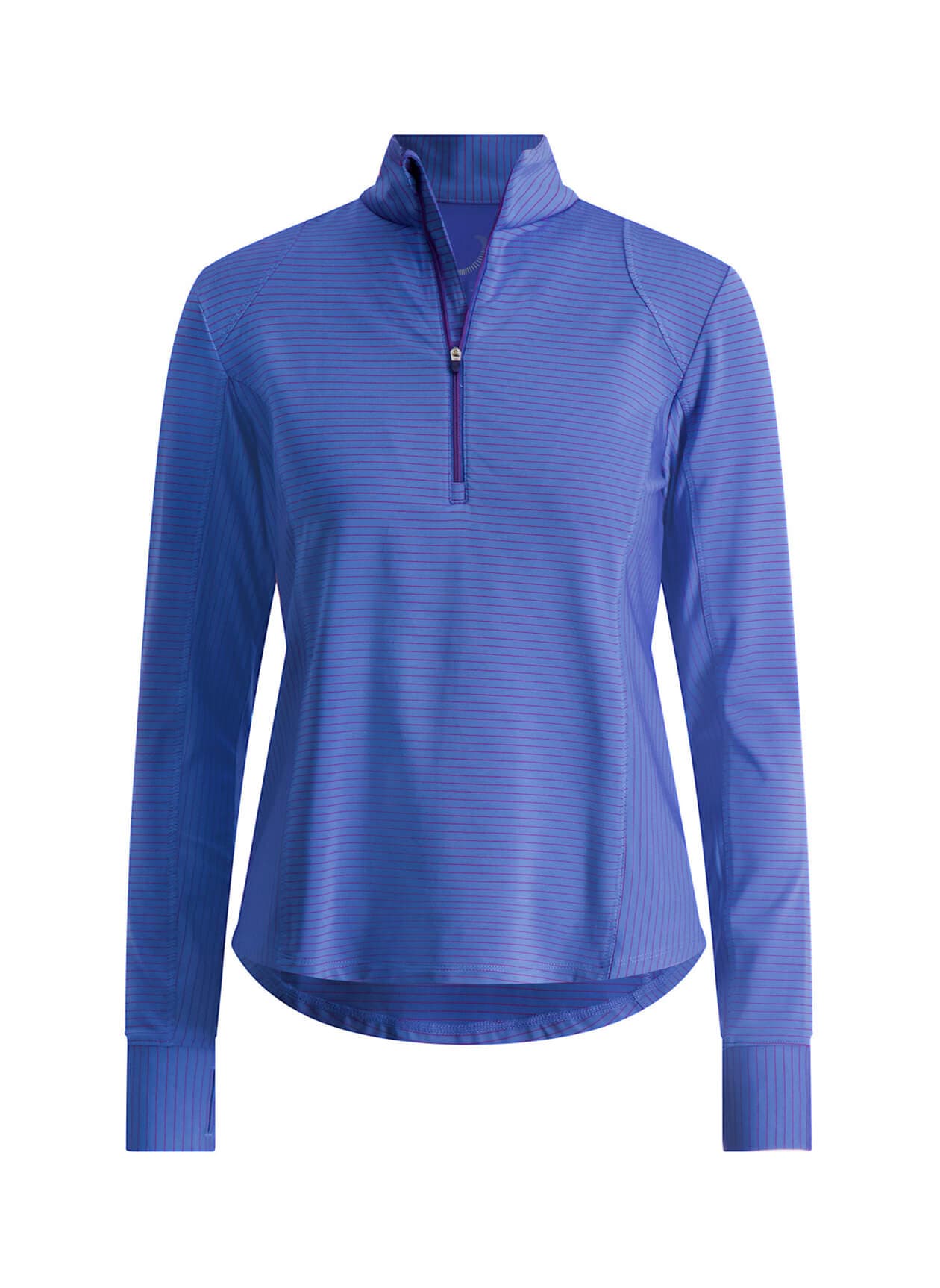Zero Restriction Women's Renae Quarter-Zip Mock Neck - Savoy / Imperial LG