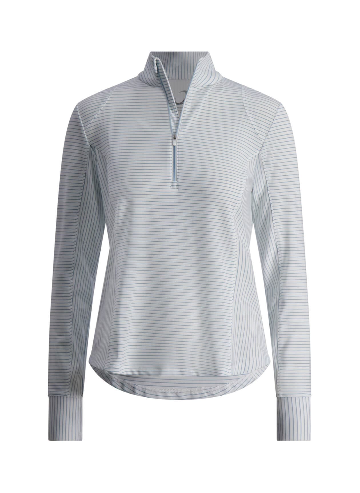 Zero Restriction Women's Renae Quarter-Zip Mock Neck - Sea Isle LG
