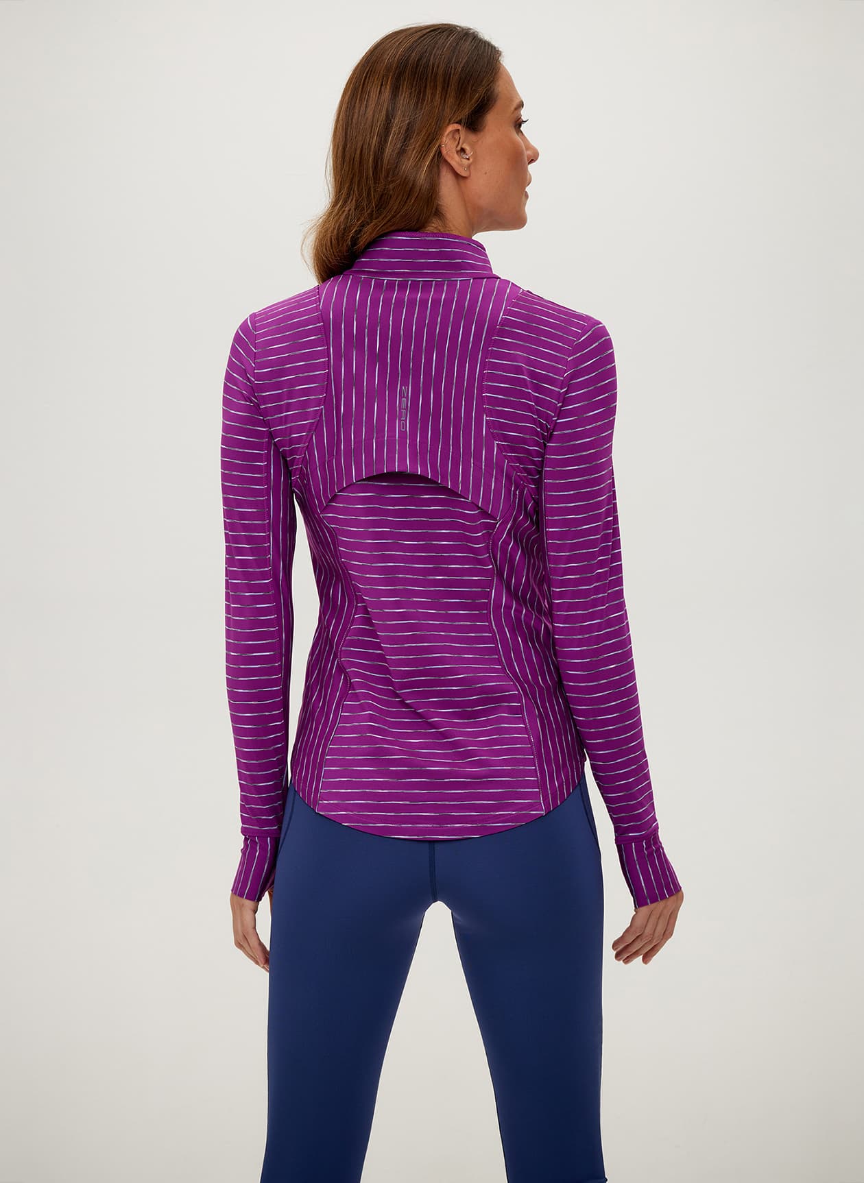 Zero Restriction Women's Renae Quarter-Zip Mock Neck - Bejeweled LG