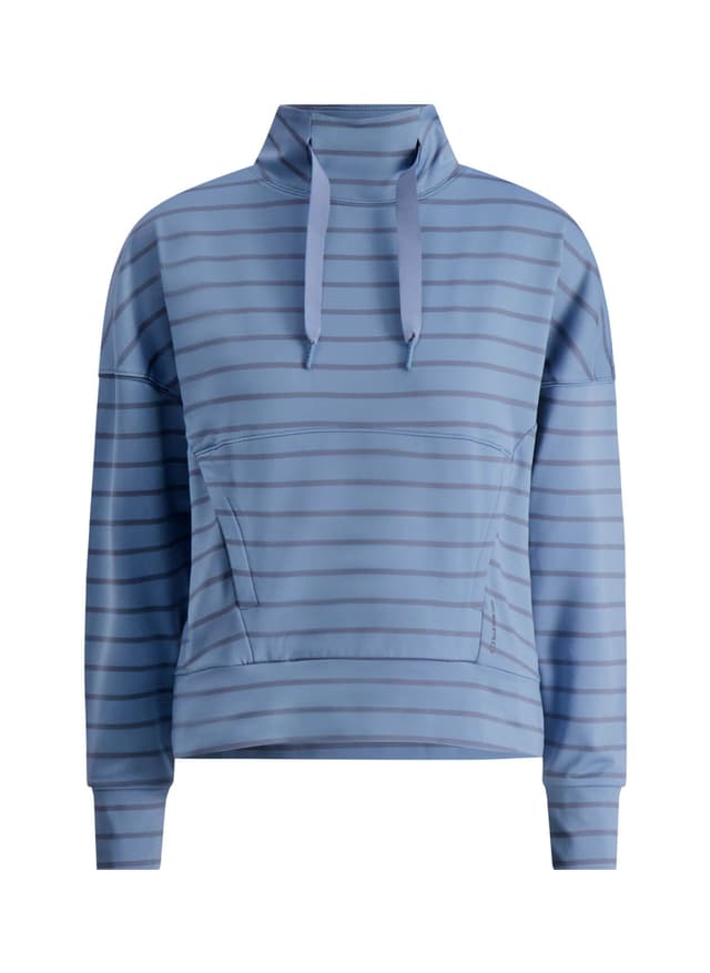 Zero Restriction Women's Evie Mock Pullover - Cove / Stingray LG