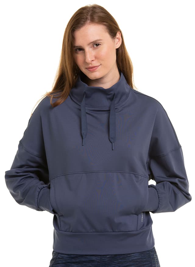 Zero Restriction Women's Evie Mock Pullover - Storm (919) LG