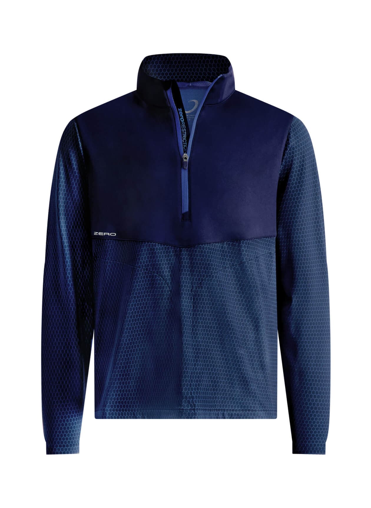 Zero Restriction Men's Hex Quarter-Zip - Navy LG