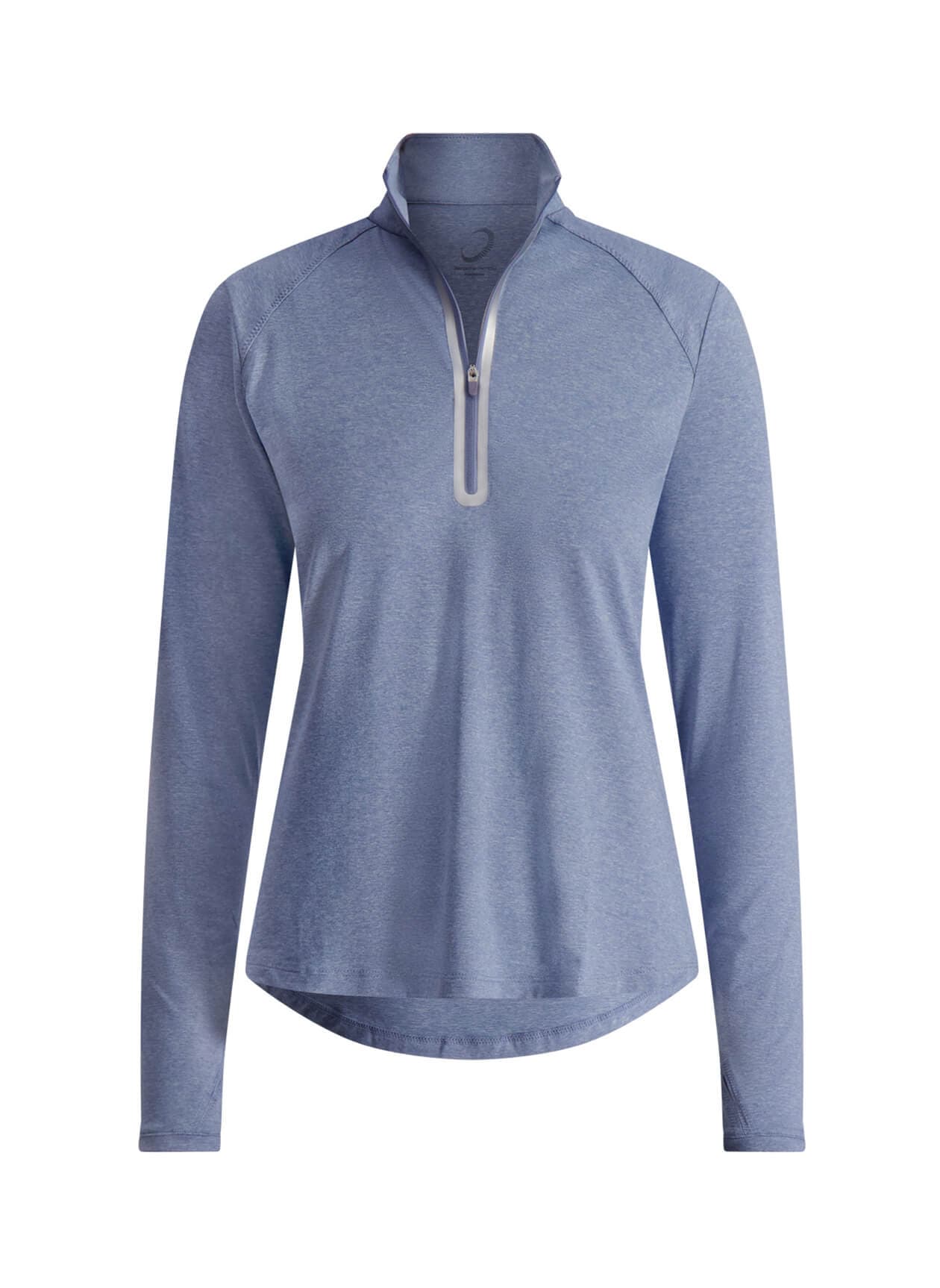 Zero Restriction Women's Lea Quarter-Zip - Blue LG