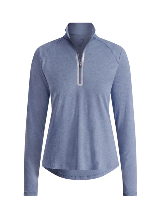 Zero Restriction Women's Lea Quarter-Zip - Blue LG