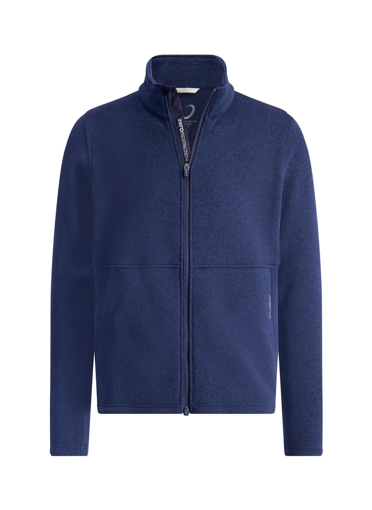 Zero Restriction Men's Maier Sweaterknit Jacket - Navy 3XL