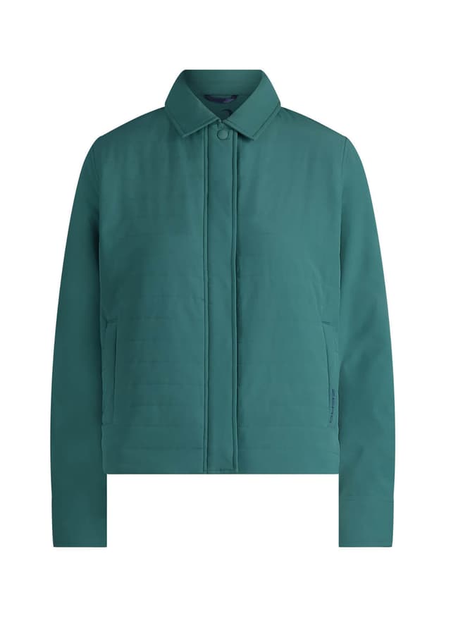 Zero Restriction Women's Avery Shirt Jacket - Green LG