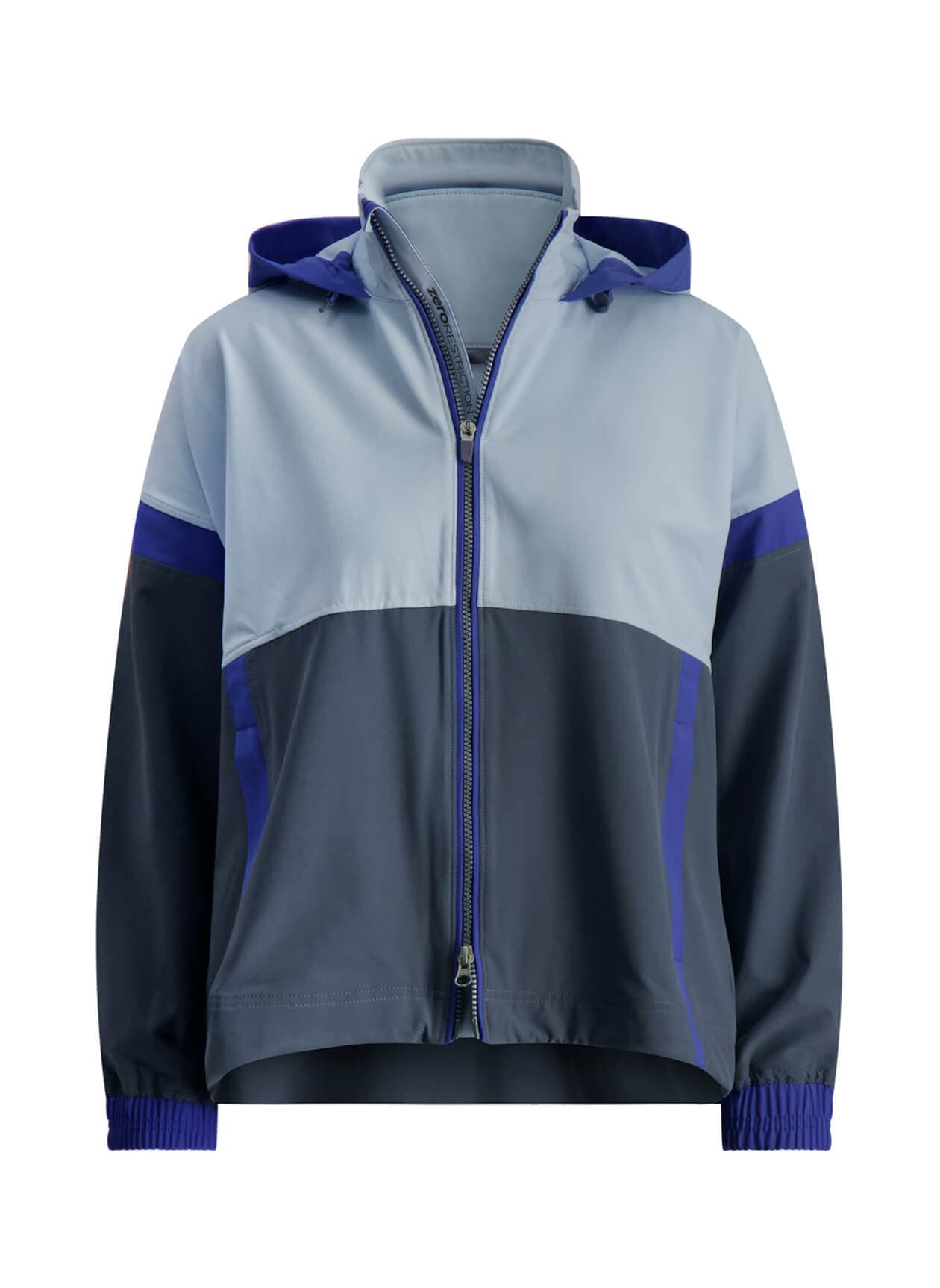 Zero Restriction Women's Nicki Windbreaker Jacket - Cyan LG
