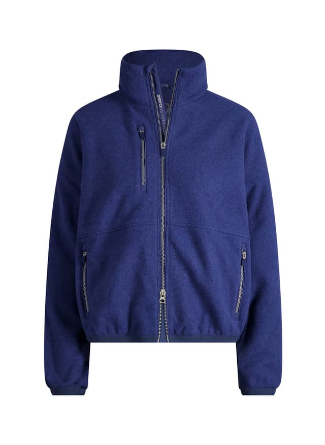 Zero Restriction Women's Harlow Fleece Jacket - Navy LG